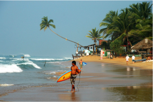 hikaduwa beach